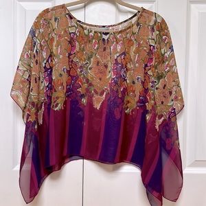 NWOT Charlotte Russe Handkerchief Top